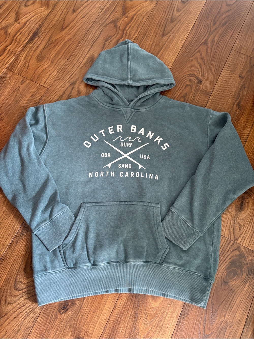 North Carolina Pullover Hoodie - Teal Green